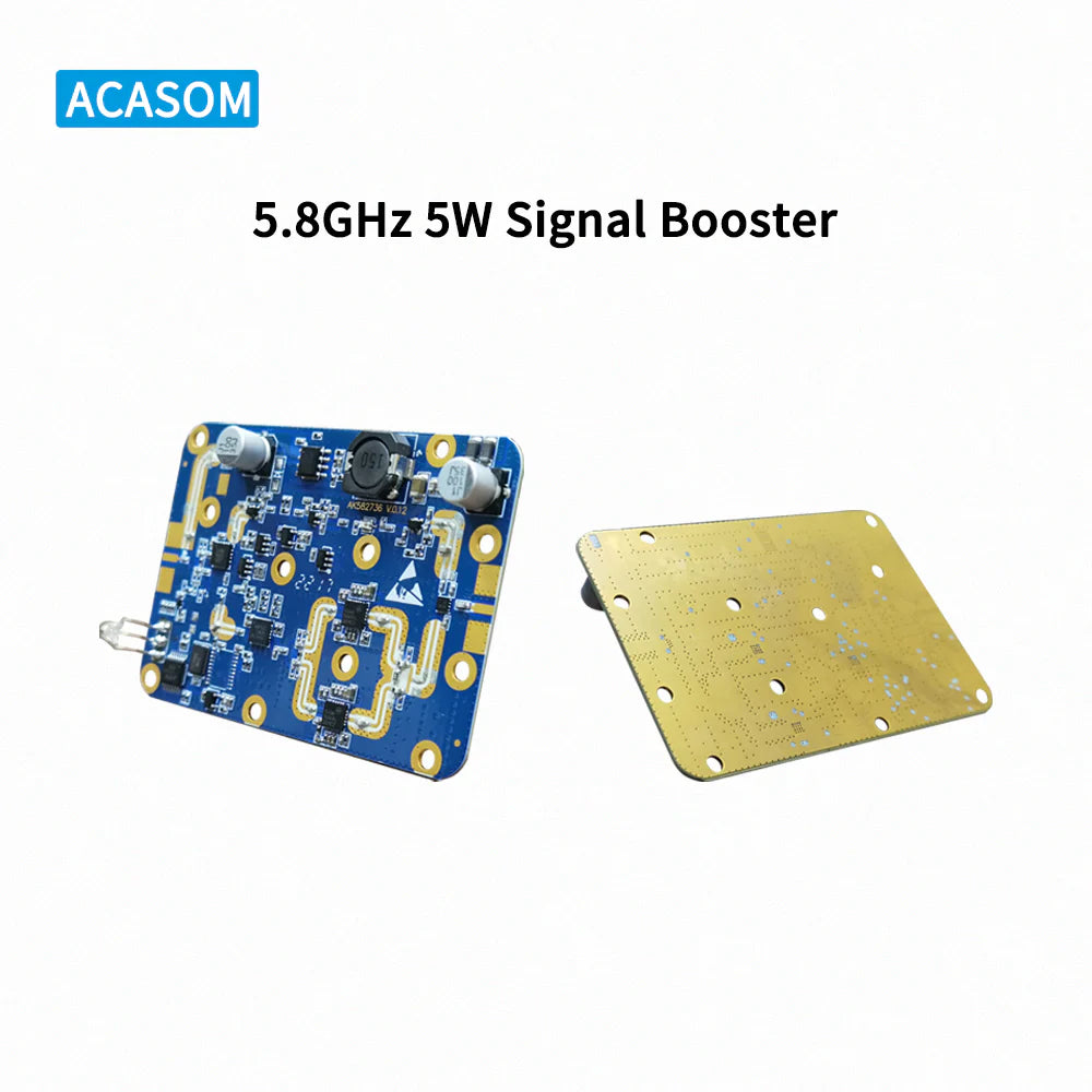 ACASOM 5.8GHz 5W Signal Booster Amplifier PCBA