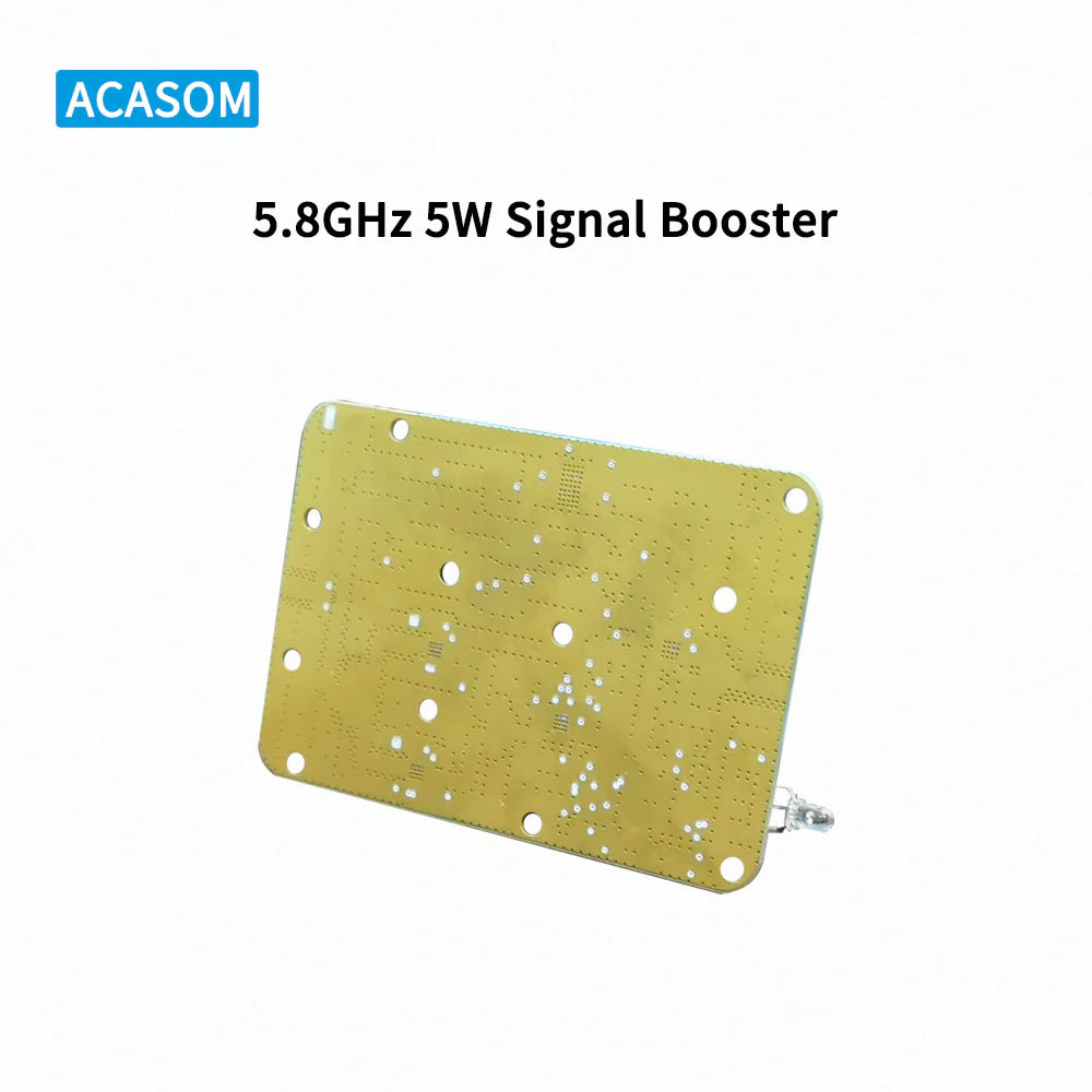 ACASOM 5.8GHz Signal Booster, Boost Wi-Fi signal with this 5.8GHz 5W amplifier for enhanced coverage and strength.