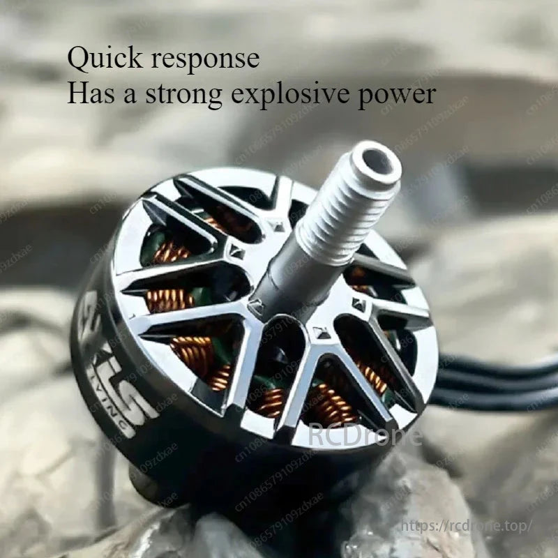 AE 2306.5 V2 1960KV 1860KV 6S Brushless Motor, AE 2306.5 V2 brushless motor: Quick response, strong power, perfect for 5-inch FPV freestyle racing drones.