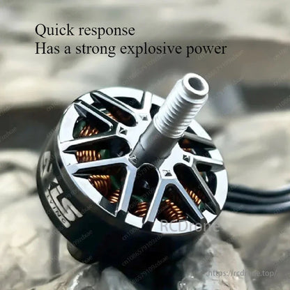AE 2306.5 V2 1960KV 1860KV 6S Brushless Motor, AE 2306.5 V2 brushless motor: Quick response, strong power, perfect for 5-inch FPV freestyle racing drones.