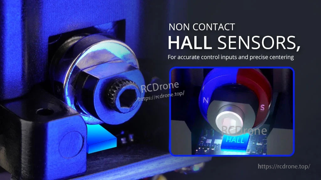AG01 CNC Hall Gimbal (HOLLOW SHAFT Version）