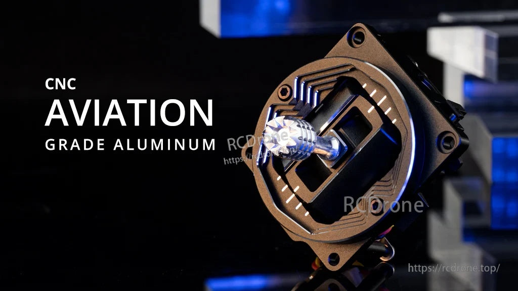AG01 NANO CNC Hall Gimbals for Pocket Radio
