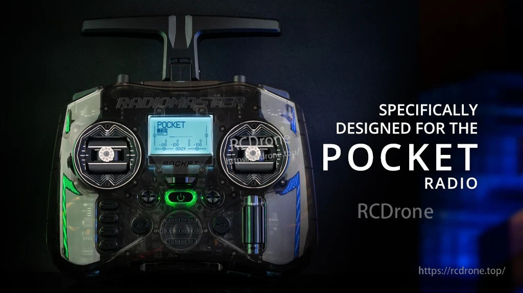 AG01 NANO CNC Hall Gimbals for Pocket Radio