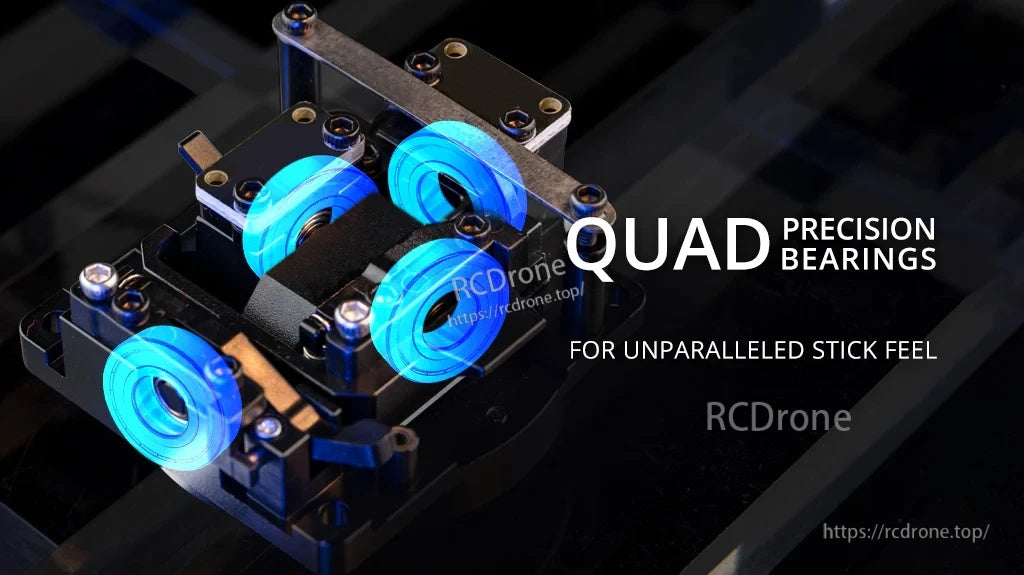 AG01 NANO CNC Hall Gimbals for Pocket Radio