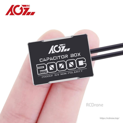 AGFRC CNP2000C 16 В 2000 мкФ алюминиевый корпус неполярный мини-конденсатор с низким импедансом для мини-весов автомобильный туристический автомобильный дрифтер