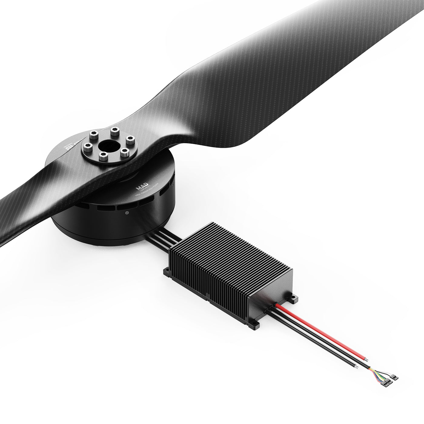 MAD AM30 10KV Power System Kit (Motor, Brushless motor with propeller and wired ESC module from MAD AM30 10KV power system kit