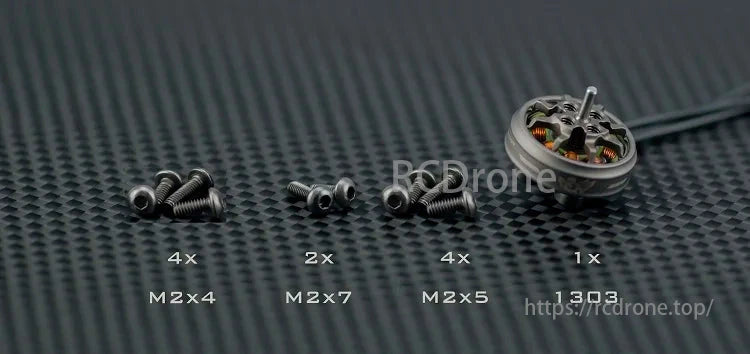 AMAX 1303 Competition 4000KV/4500KV/10000KV/12500KV 1–3S Brushless Motor Φ1.5mm for 2-Inch Toothpick Micro FPV Racing Drone