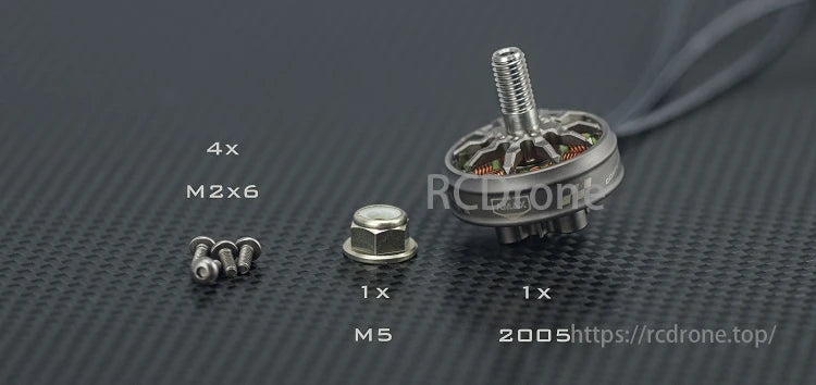 The AMAX 2005 Competition Brushless Motor series provides top-tier FPV performance with unmatched durability, torque, and flight control.