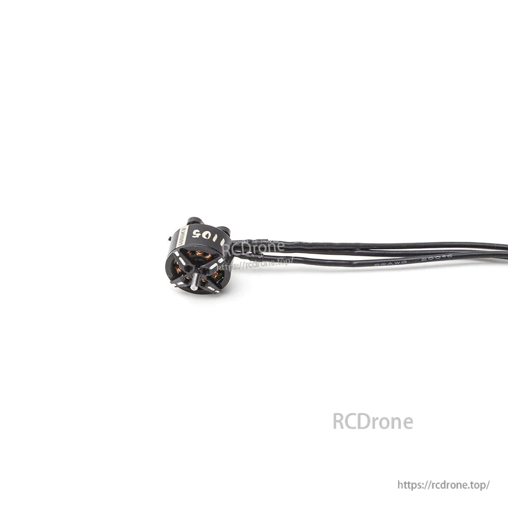 ATOMRC 1105 3500KV brushless motor front view showing rotor bell openings and windings