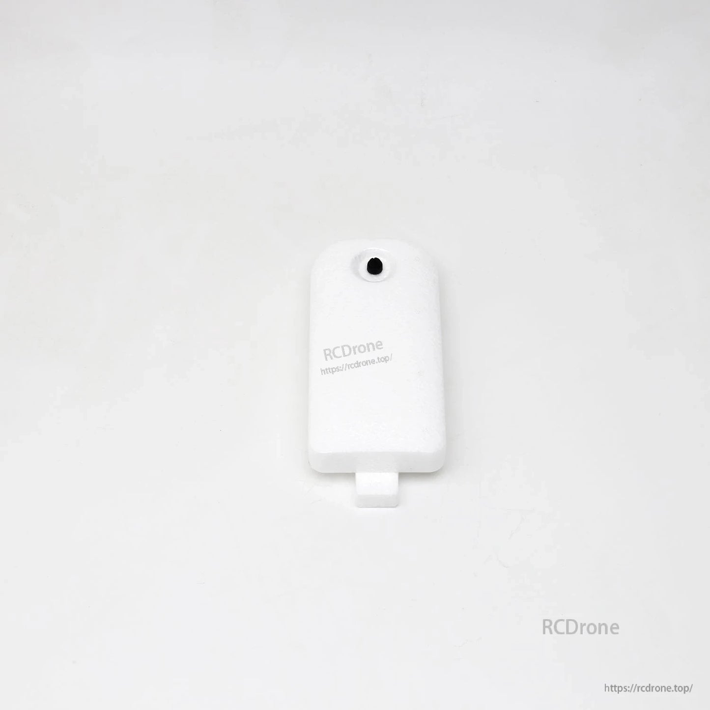 Small white foam access cover with round hole and pull tab, ATOMRC Beluga replacement part
