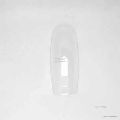 Clear plastic canopy cover for ATOMRC Beluga fuselage, glossy finish, top view