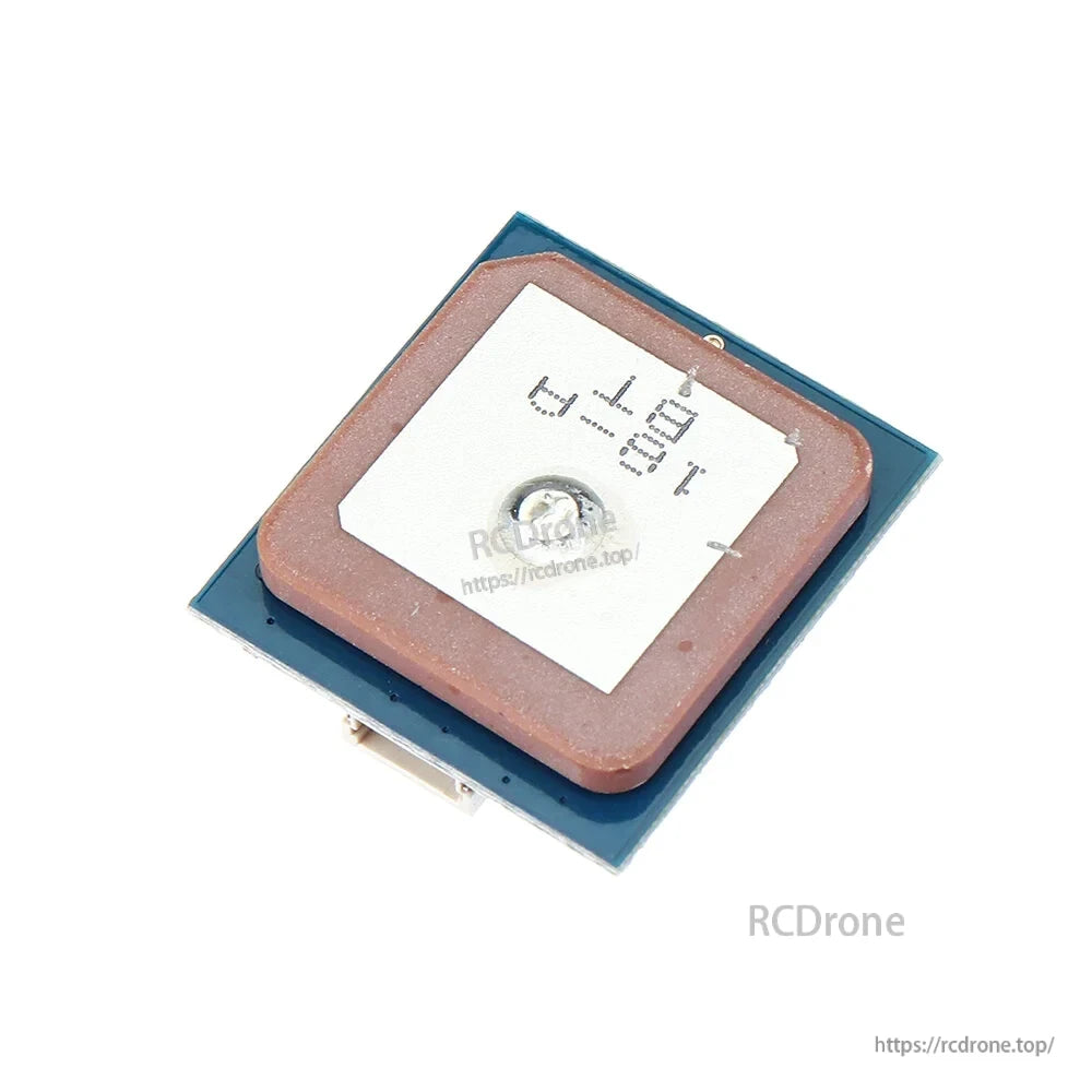Square GPS module board with ceramic antenna for RC aircraft electronics