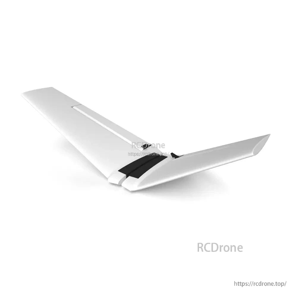 White wing and tailplane assembly piece with center mounting section for Swordfish fixed wing