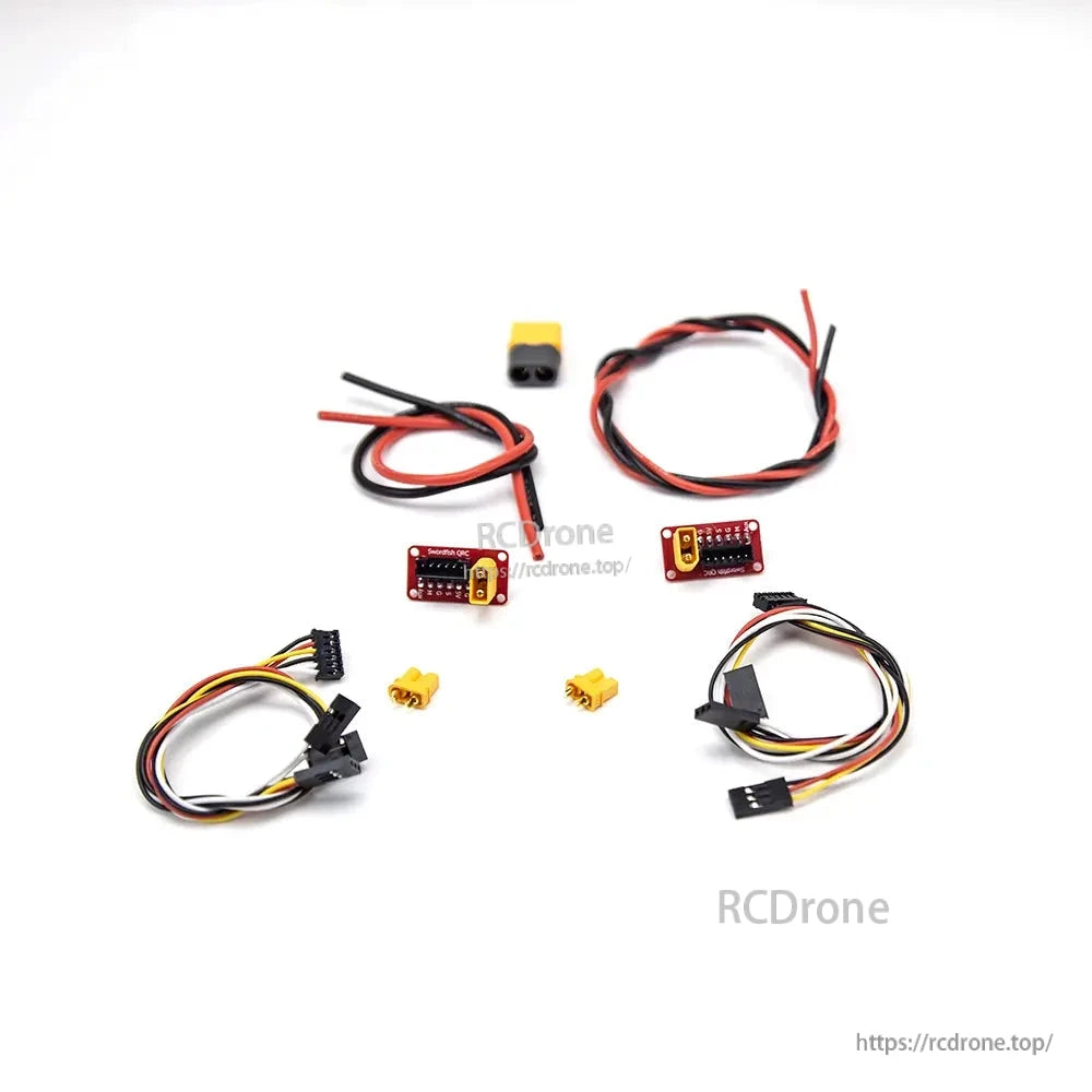 ATOMRC Swordfish fixed wing accessories replacement parts wiring kit with connectors and boards
