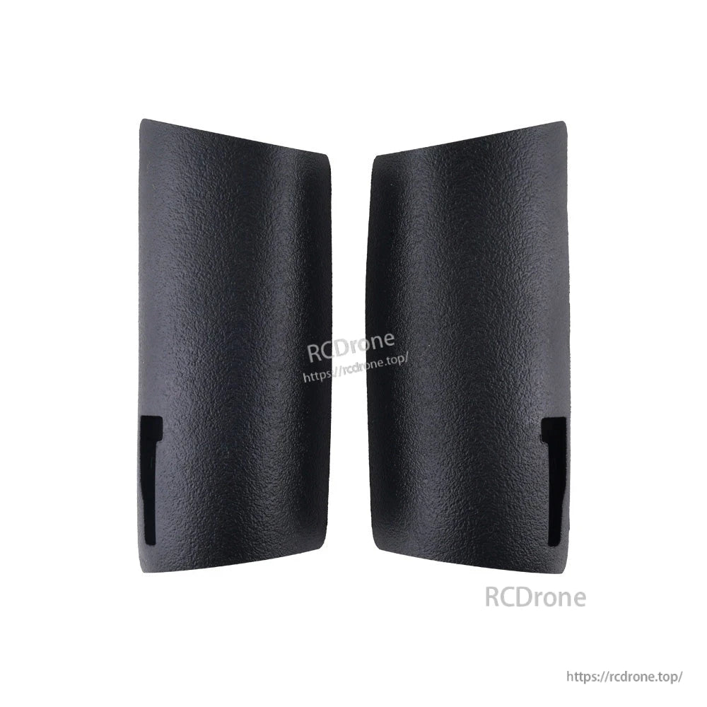 AX12 rubber grips replacement set, pair of black textured side grips for AX12 radio controller