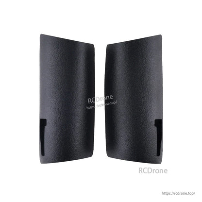 AX12 rubber grips replacement set, pair of black textured side grips for AX12 radio controller
