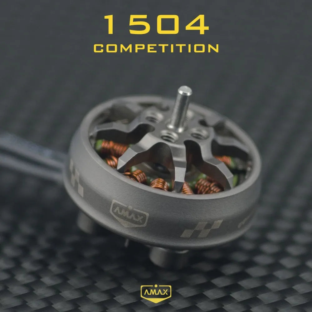 AMAX 1504 Competition 3000KV 6000KV 3-6S Brushless Motor Φ1.5mm for 2.5-4 Inch FPV Racing Toothpick Whoop Drone