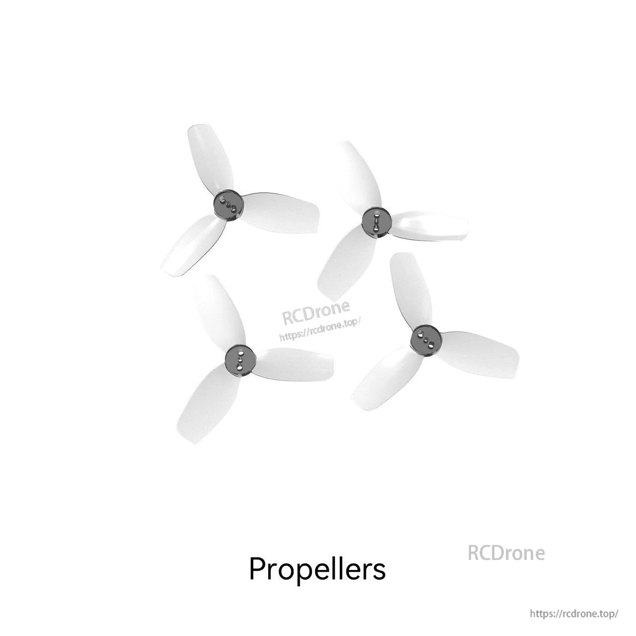 Accessories for SpeedyBee Bee25 FPV Drone, Set of four white 3-blade replacement propellers for SpeedyBee Bee25 FPV drone