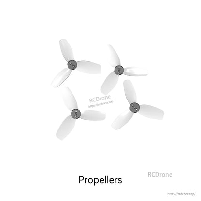 Accessories for SpeedyBee Bee25 FPV Drone, Set of four white 3-blade replacement propellers for SpeedyBee Bee25 FPV drone