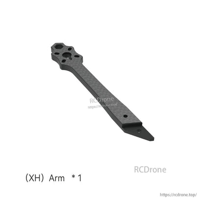 Accessories for SpeedyBee Mario 5, Carbon fiber replacement drone frame arm (XH) accessory for SpeedyBee Mario 5, single arm piece