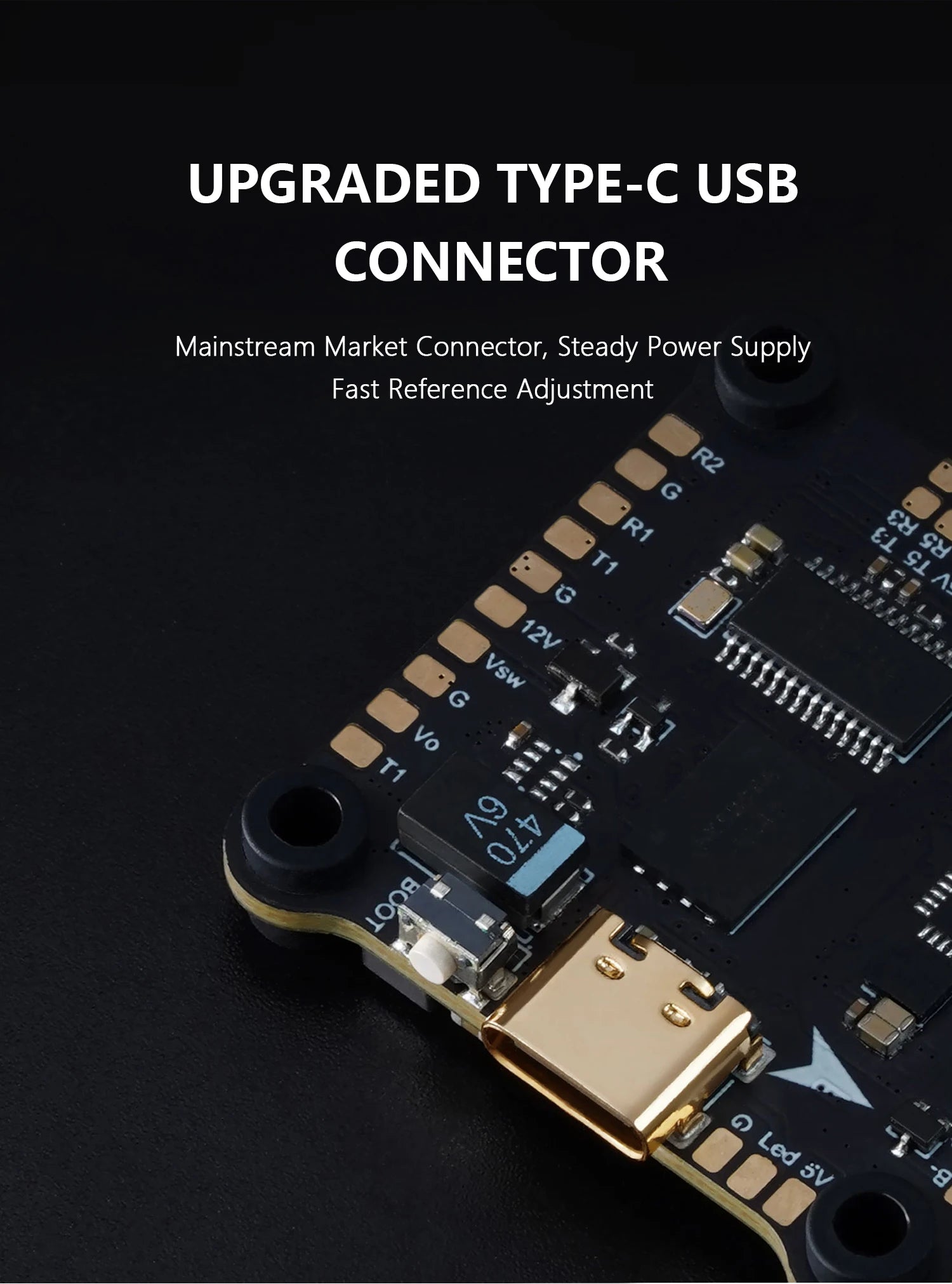 GEPRC SPAN F722-BT-HD V2 Stack - Flight Controller Stack F7 BL32 50A 96K 4IN1 ESC SUPPORT BLUETOOTH PARAMETER TUNING 15 GEPRC SPAN F722-BT-HD V2 Stack - Flight Controller