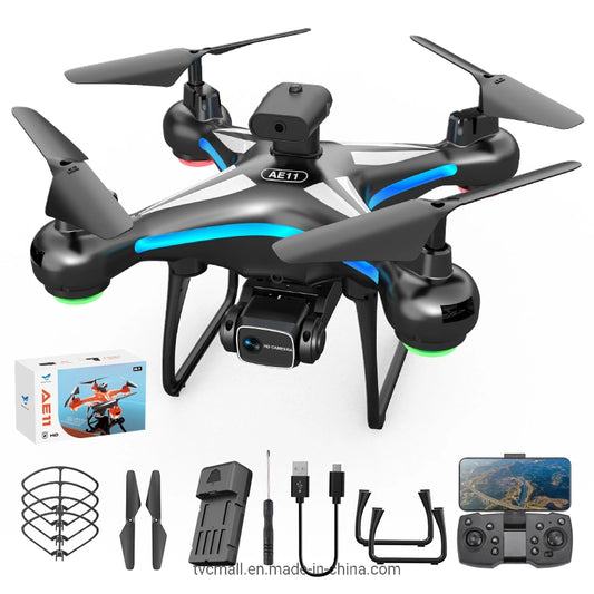 AE11 Drone - Professional 8K HD ESC Camera Life Laser Obstacle Avoidance Aerial Photography Quadcopter RC Helicopter Toys Gifts