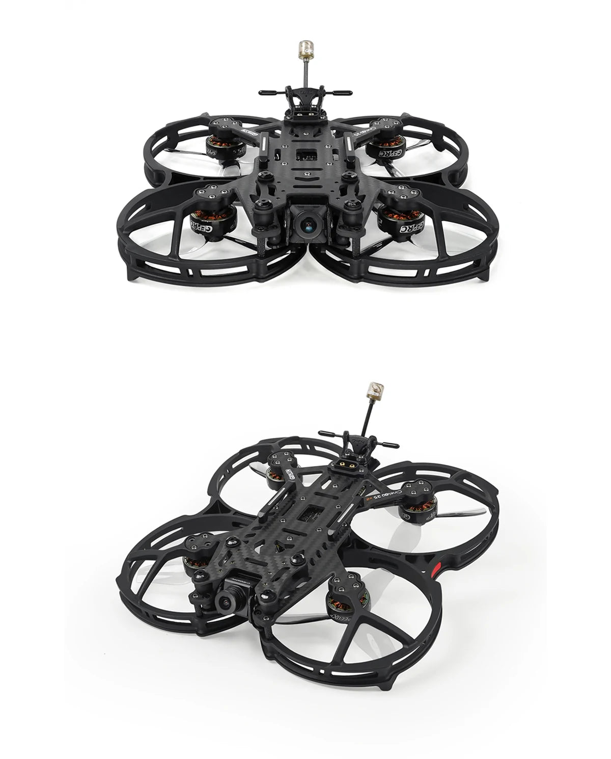 GEPRC Cinelog35 V2 Analog FPV Drone - System 2650KV VTX SPEEDX2 ICM 42688-P F722-45A AIO V2 RC Quadcopter Freestyle Drone 20 GEPRC Cinelog35 V2 Analog FPV Drone, Adopts the GEP F722-45A AIO V2 high performance flight controller