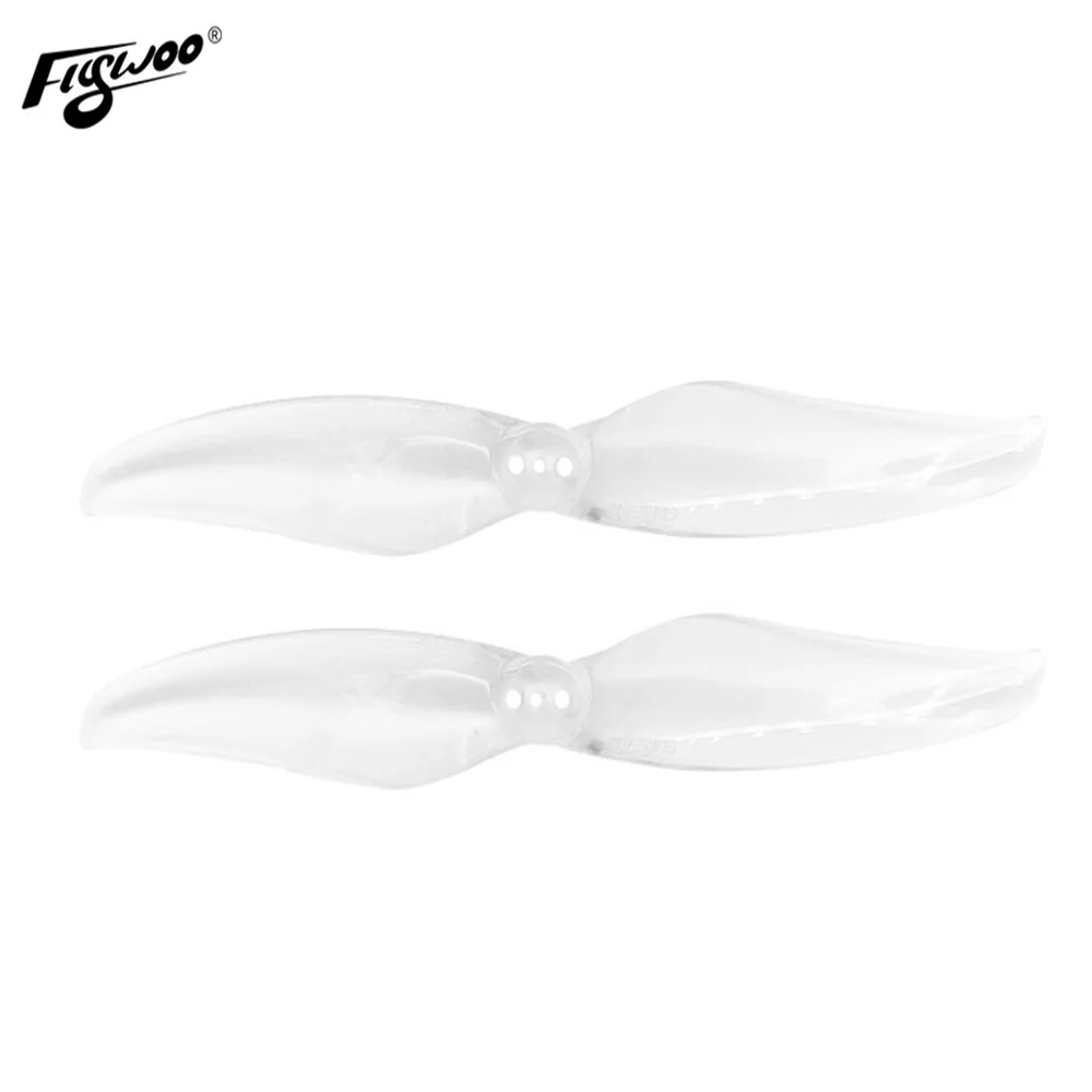 FLYWOO 4 Pairs Gemfan Hurricane 4024 2-blade 4 Inch PC Propeller for Explorer LR4 RC Drone FPV Racing