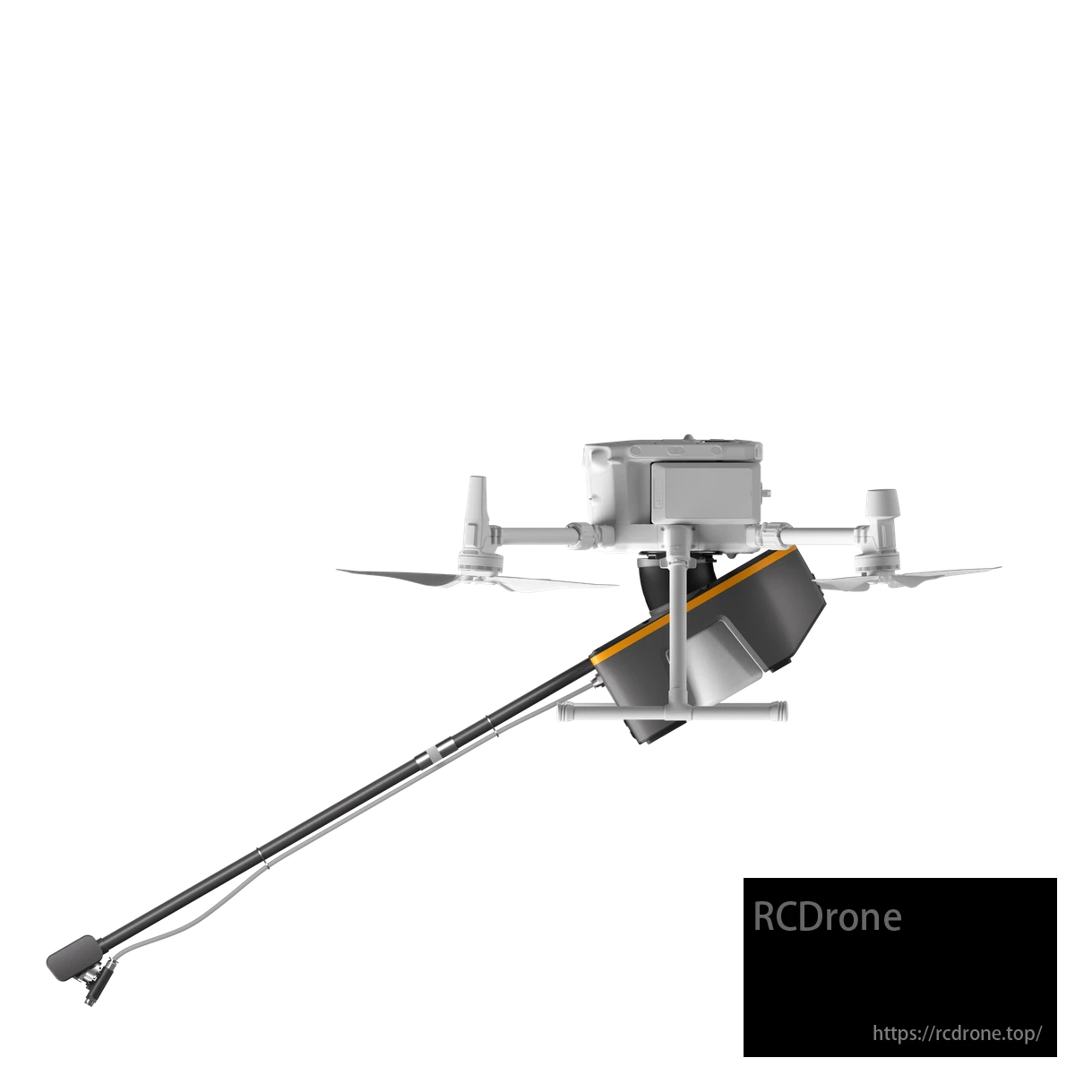 AeroClean P1 (A2) Sistema de pulverização aérea e limpeza de precisão para drones DJI / drone industrial de carga útil de 5KG