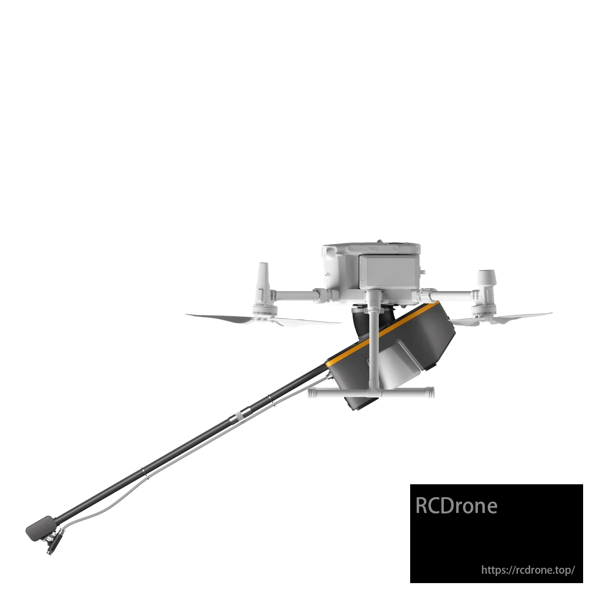 AeroClean P1 (A2) Sistema de pulverização aérea e limpeza de precisão para drones DJI / drone industrial de carga útil de 5KG