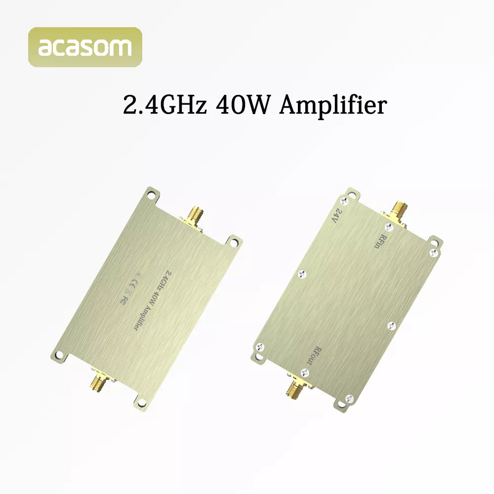 2.4GHz 40W 46dBm RF High Power Amplifiers - wireless Signal Extender Sweep Signal Source For Drone WiFi6