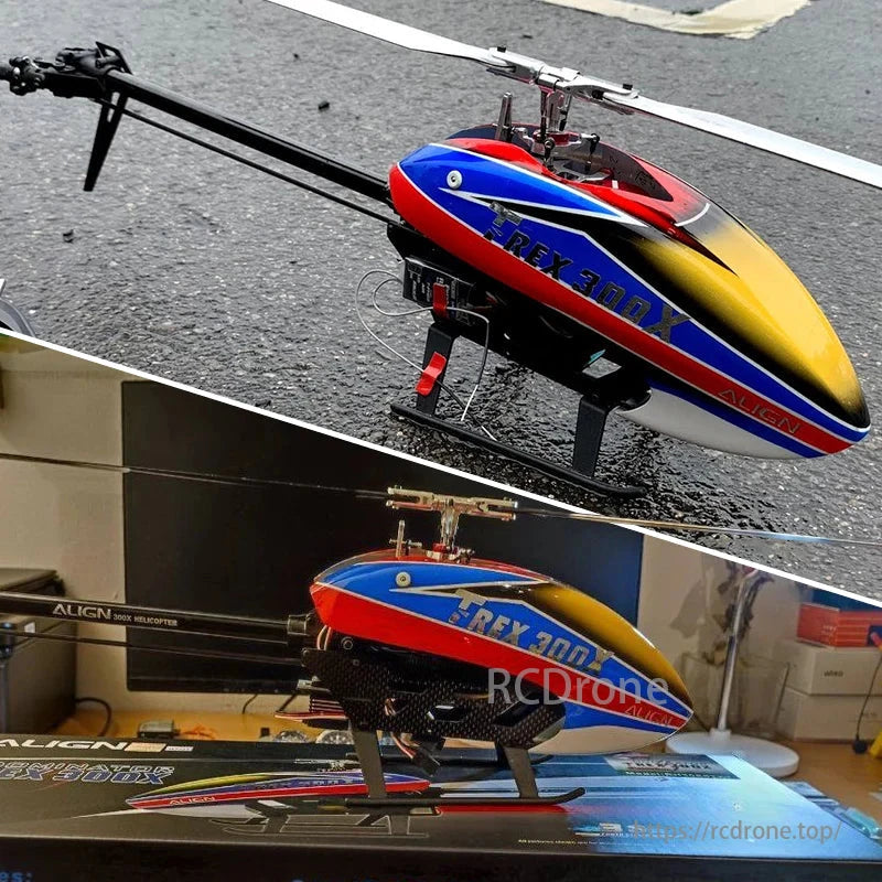Align T-REX 300X Dominator RC Helicopter Combo Kit suitable for beginners and advanced users alike.