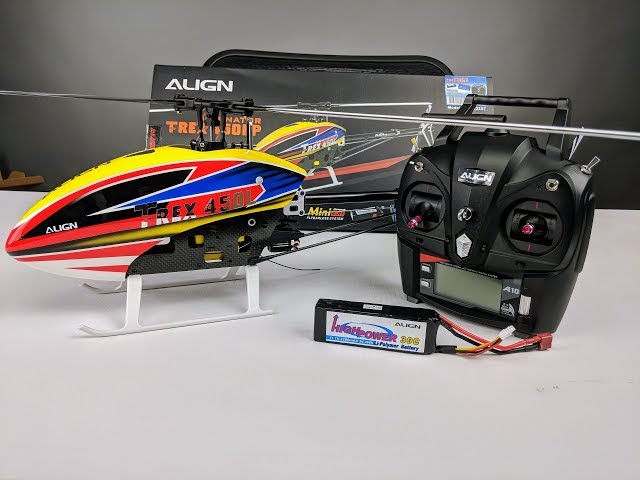 Align T-REX 450L Dominator RC Helicopter Super Combo (6S) RH45E21BW / ARTF RH47E32X / Kit RH45E23XW