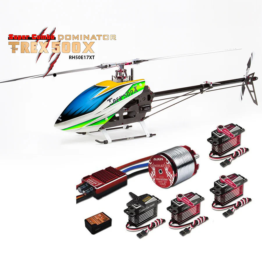 Align T-REX 500X RC ヘリコプター スーパー/トップ コンボ RH50E17 Align T-REX 500X RC ヘリコプター スーパー/トップ コンボ RH50E17