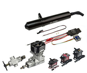 Align T-REX 600XN Dominator RC Nitro Helicopter, The DS820M high voltage brushless servo features a new CNC machined aluminum case.