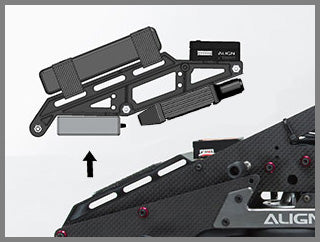 Align T-REX 600XN Dominator RC Nitro Helicopter, The DS820M Digital Servo uses a brushless motor for speed, high torque, and efficiency, making it suitable for precise helicopter operations.