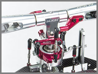 Align T-REX 600XN Dominator RC Nitro Helicopter, Landing skid is designed to improve crashworthiness by tilting 5 degrees forward.