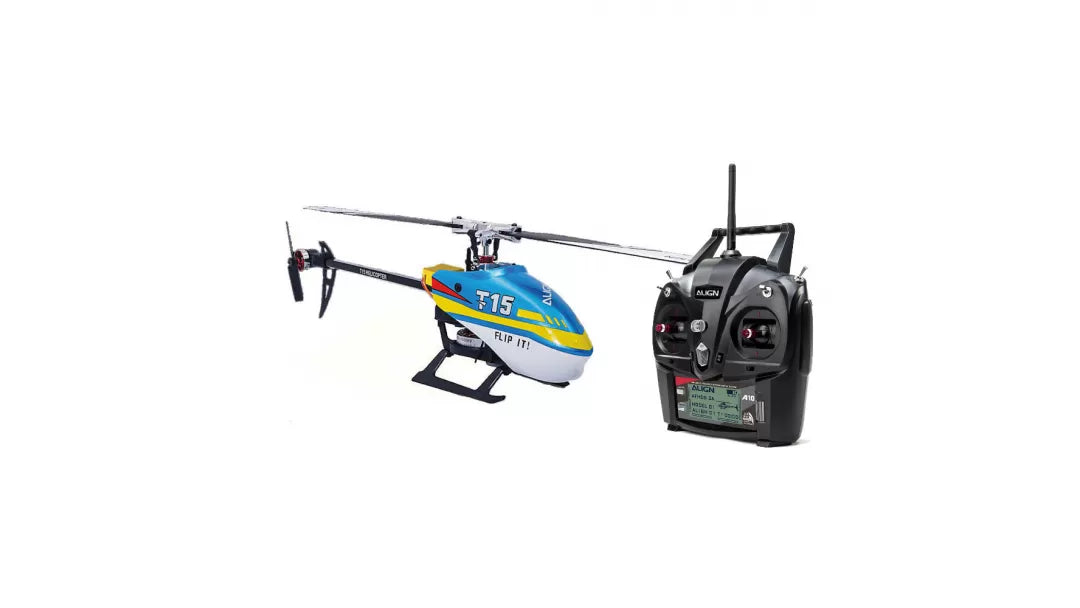 Align T-REX T15 RC Helicopter - TA Super Combo Includes A10 RTF