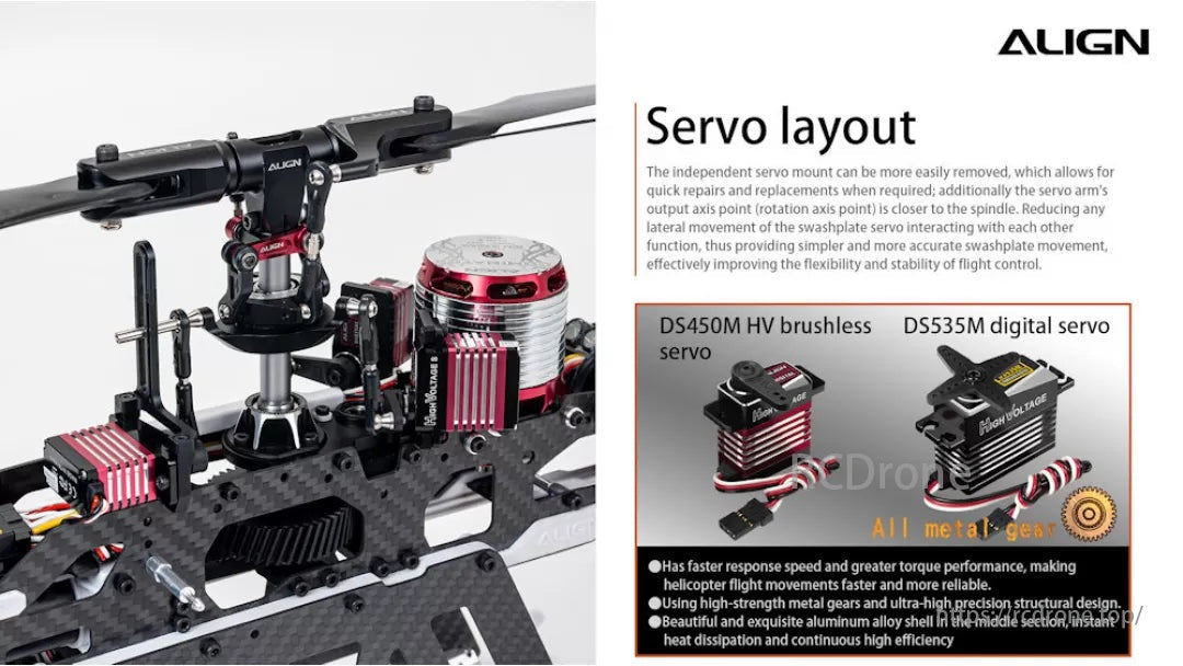 Align T-Rex TB40 RC Helicopter Top Combo