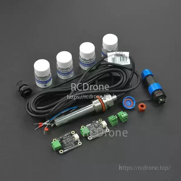 SEN0451 Analog EC Sensor, Industrial-grade EC sensor kit for continuous monitoring, suitable for 24/7 use.
