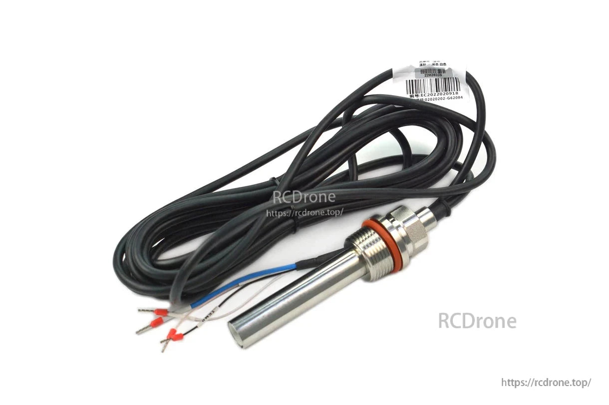 SEN0451 Analog EC Sensor, Industrial-grade conductivity probe with IP68 waterproof rating, suitable for hydroponics, aquaculture, and environmental monitoring.