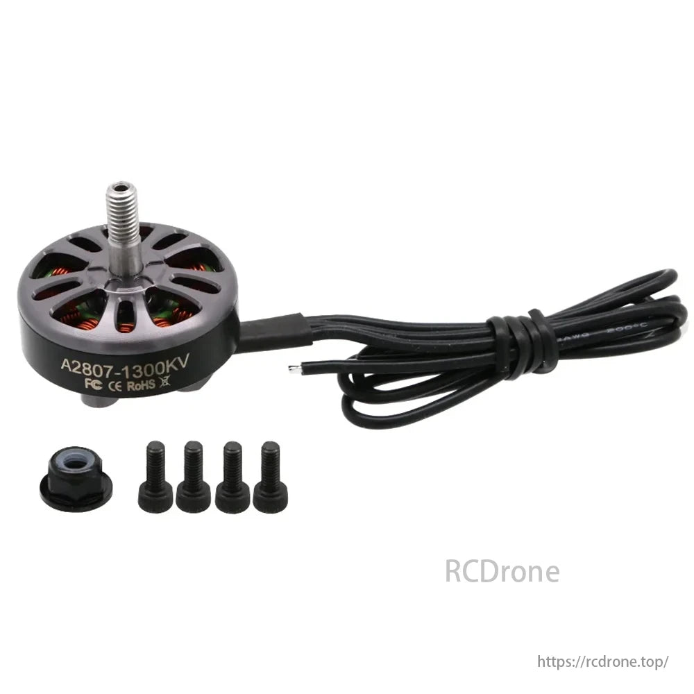 Angel A2807 Brushless Motor, Angel A2807 motor specifications for vehicles and remote control toys.