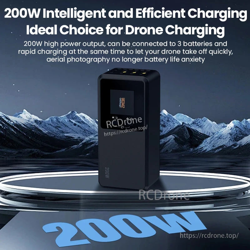 Autel EVO Max 4 Charging Hub, 200W hub enables fast, simultaneous drone battery charging, perfect for worry-free aerial photography.