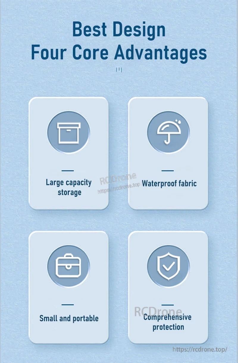 Avata Storage Case, Large capacity, waterproof, portable design with comprehensive protection for versatile use.