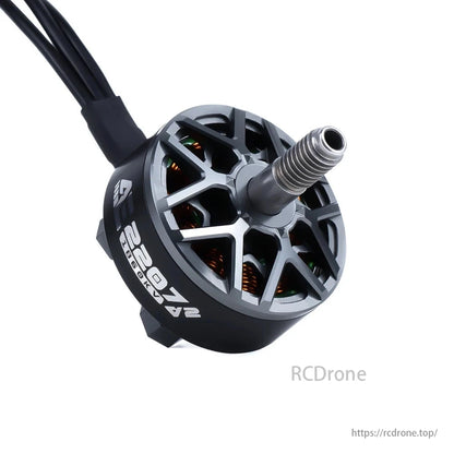 AxisFlying AE2207 V2 brushless motor, 1860KV/1960KV, 4-6S, 5mm shaft.