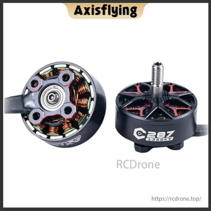 AxisFlying C287 motor: 2807.5 1350KV, ideal for 5-inch Cinewhoop and 6-7 inch Long Range X8 Cinelifter drones.