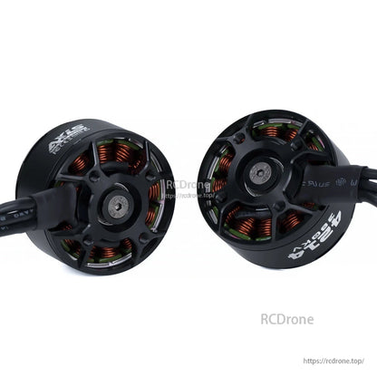 Axisflying 4214 380KV FPV Motor, Axisflying 4214 380KV FPV motor for 13-inch props, 6mm shaft, supports 6-12S, delivers 4.58kg thrust, handles 65A peak current.