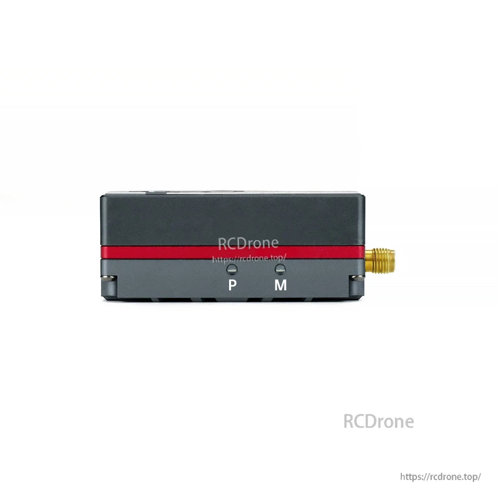 Axisflying SEG analog FPV video transmitter module with SMA antenna connector and P/M control buttons