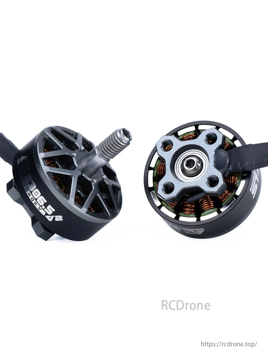 Axisflying AE2306.5 V2 1860KV/1960KV 6S brushless motor, ideal for FPV drone racing with high performance and efficiency.