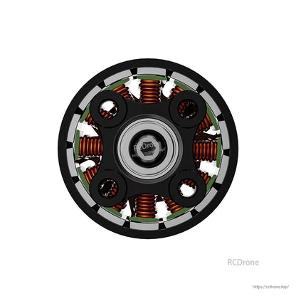 Axisflying AF2207.5 FPV Motor, Axisflying AF2207.5 FPV motor: 2207.5 size, 5-inch prop, 6S compatible, 1860/1960KV, compact 27×20.45mm design, durable 7075 aluminum, NMB bearings for smooth performance.